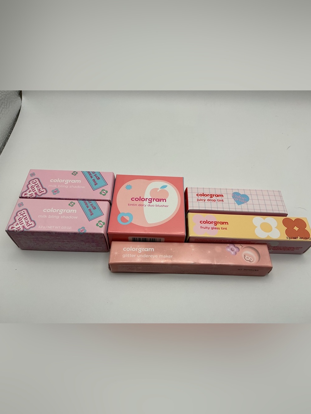 Colorgram K Beauty Makeup Bundle New Tints Blush Shadows